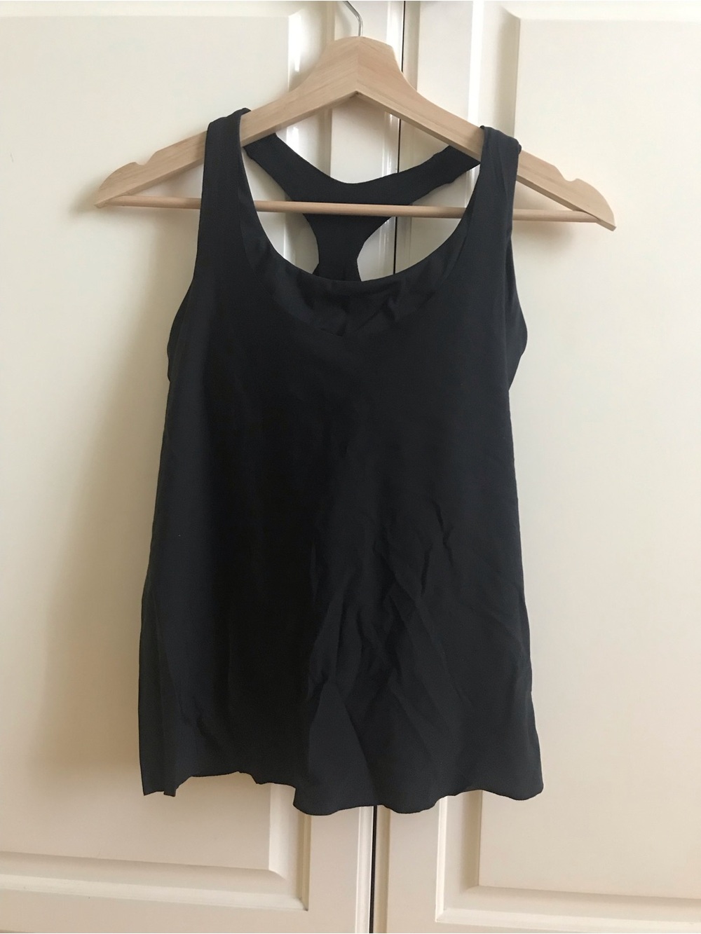 Athleta Black Racerback Tank Top